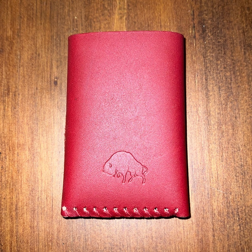 NEW Ezra Arthur Leather Card Holder